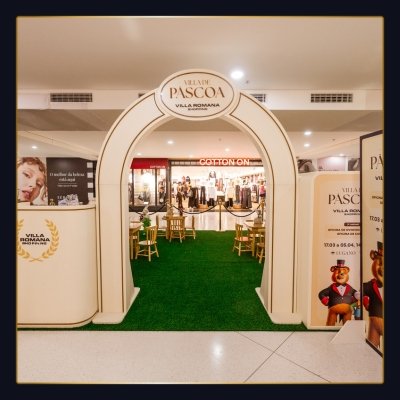 Páscoa movimenta Villa Romana Shopping com programação infantil e aposta em chocolates artesanais 